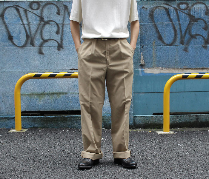 DEADSTOCK.90s French Air Force Trousers． | andPheb Staff Blog