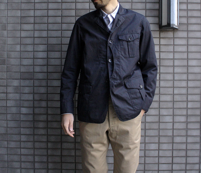 WORKERS Cruiser Jacket VENTILEネイビー