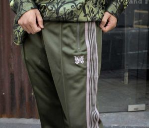 Needles - 【新品未使用】Needles Track Pant M TeelGreenの+domains