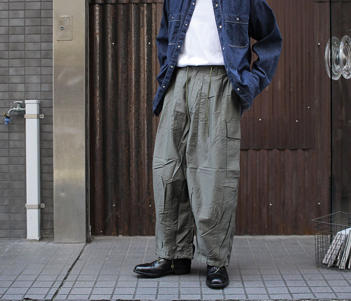 Needles ニードルス ヒザデル H.D. Pant - BDU trackolive - ワーク