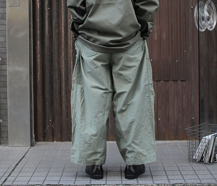 シルバー/レッド ニードルス needles h.d pant fatigue 新品Mサイズ