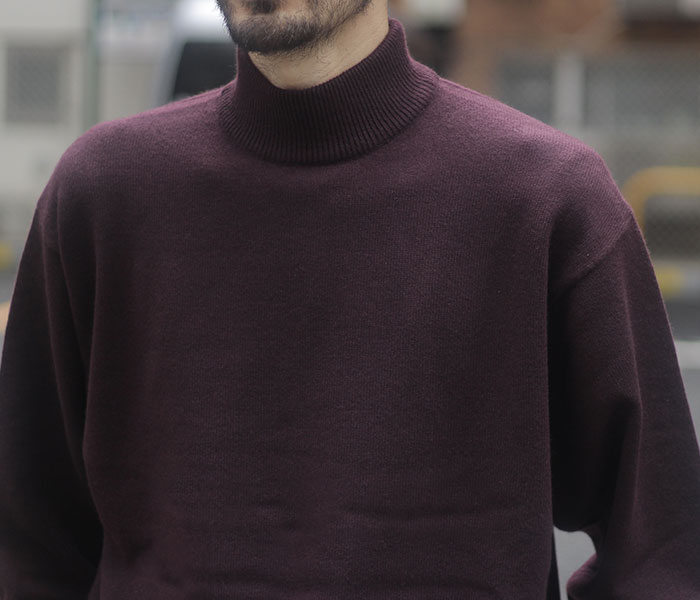 全品送料無料】 HERILL CASHMERE VINTAGE MOCK NECK KNIT ニット