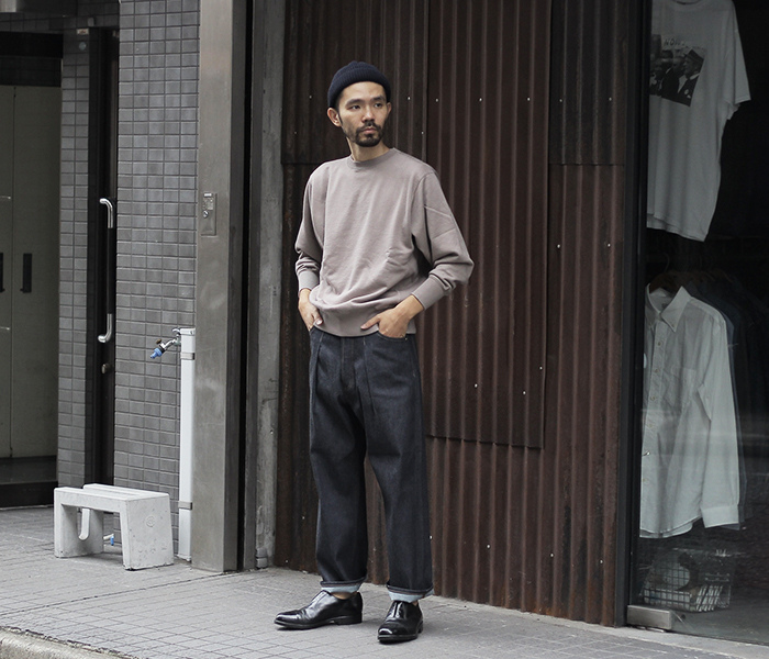 9/23(水)販売!! HERILL CASHMERE DENIM PANTS | andPheb Staff Blog