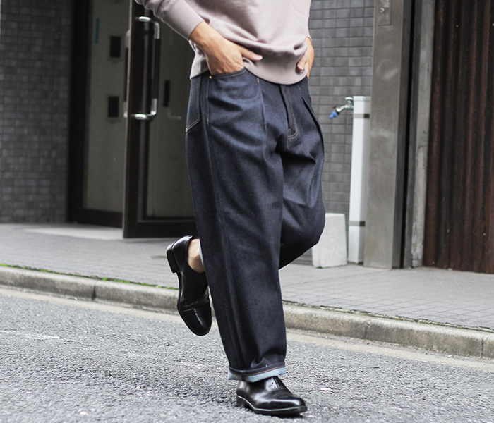 9/23(水)販売!! HERILL CASHMERE DENIM PANTS | andPheb Staff Blog