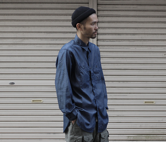 高評価の贈り物 - 15750円 Engineered 23SS Garments デニムシャツ