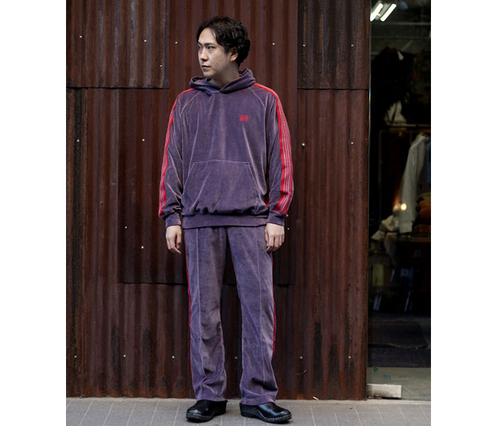 Needles ベロア トラックパンツ トラックジャケット セットアップ22AW-