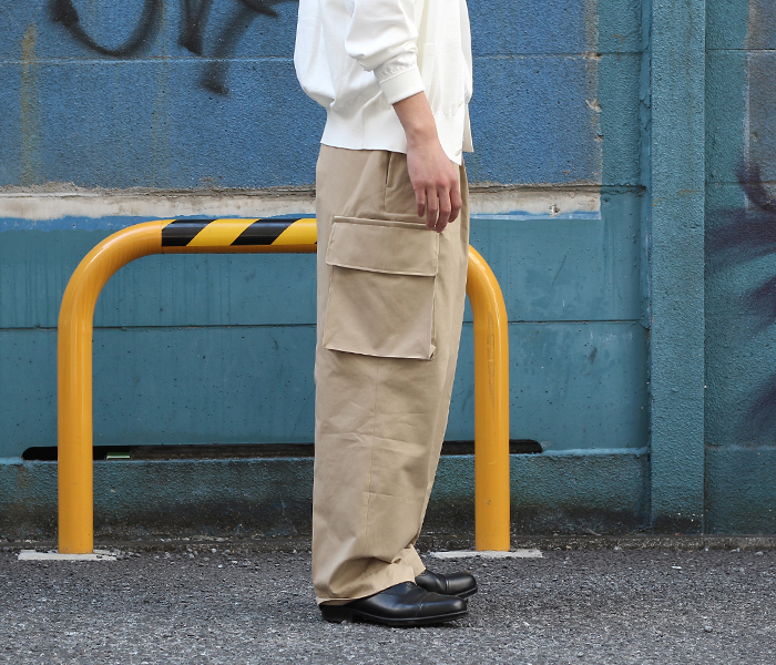 HERILL Soft twist organic cargopants - 通販 - gofukuyasan.com