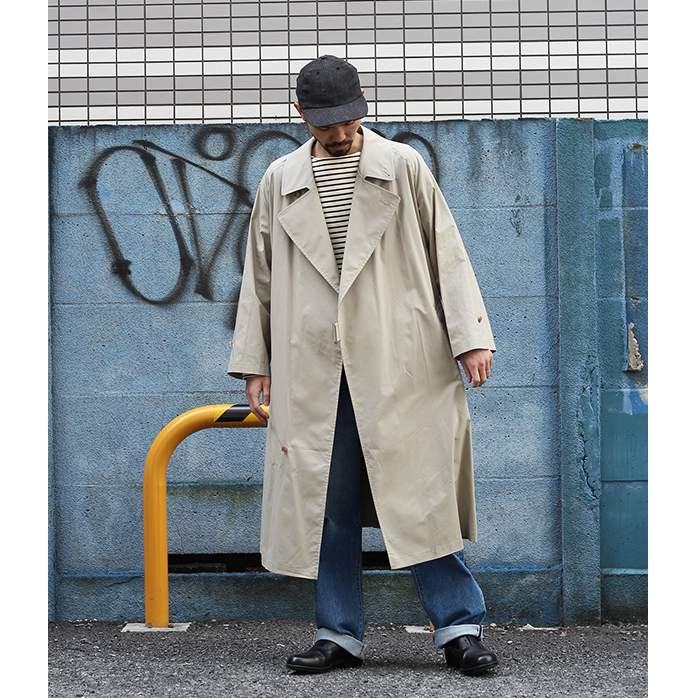 ciota シオタ タイロッケンコートsuvin cotton gabard | www