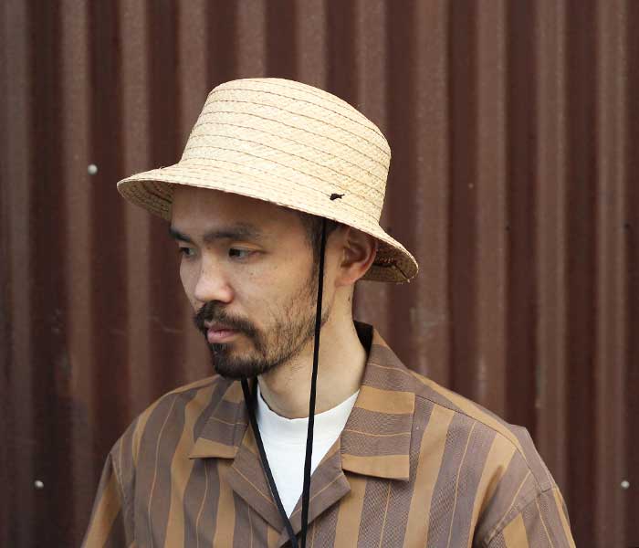 bocodeco ボコデコ Wide Raffia Long Brim Hat - 帽子