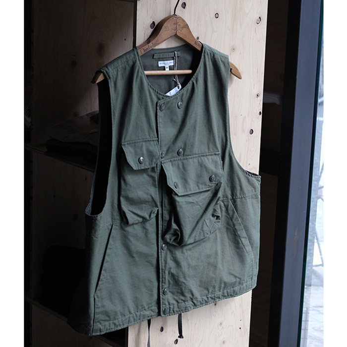 Engineered Garments Cover Vest XS⭐️フォロー割⭐️