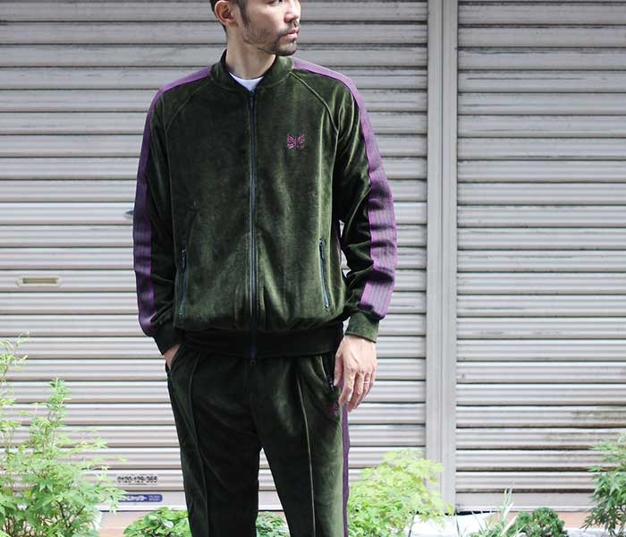 Needles ベロア トラックジャケット 22aw | labiela.com