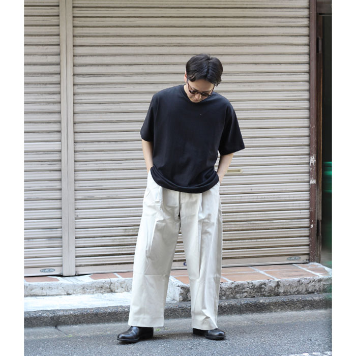 STUDIO NICHOLSON SORTE PANT TAN サイズ:M smcint.com