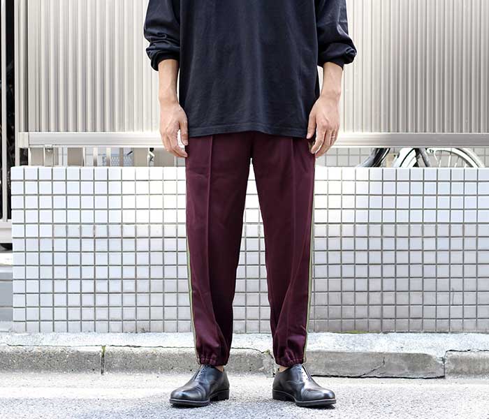 80/20クロス 21aw Needles zipped track pant M - 通販 - motelparati