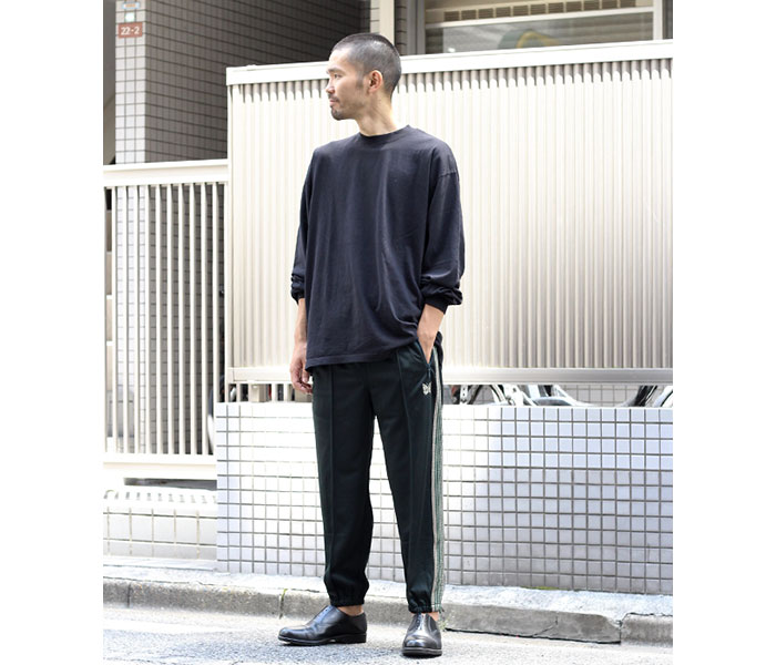 Needls 21aw NARROW TRACK PANT NAVYNeedls