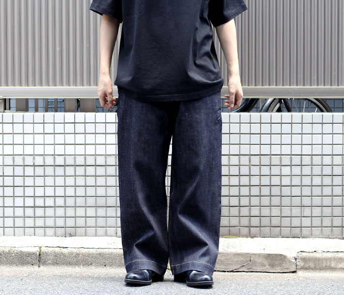 STUDIO NICHOLSON 21AW START!!新型と定番デニム。 | andPheb Staff Blog