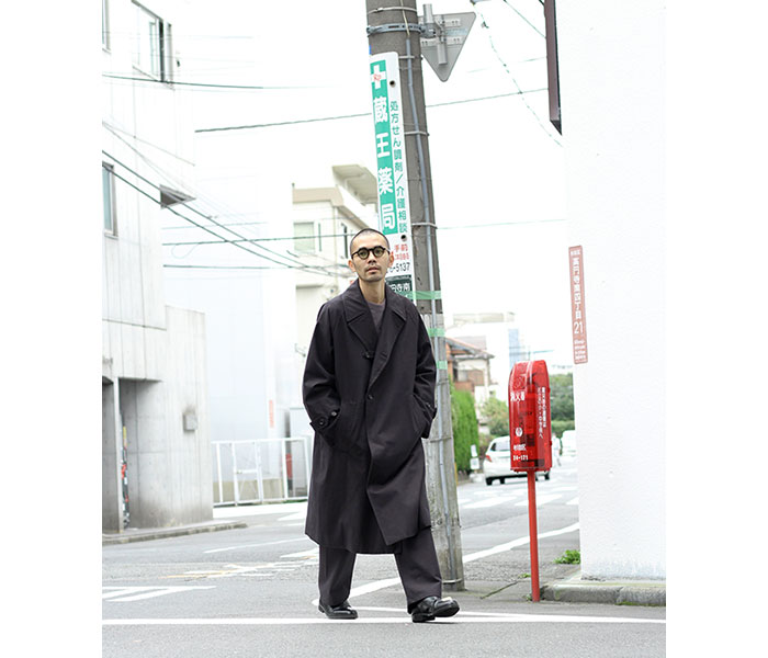 ULTERIORの傑作。CHAMBRAY GABARDINE OVER COATも明日販売。 | andPheb