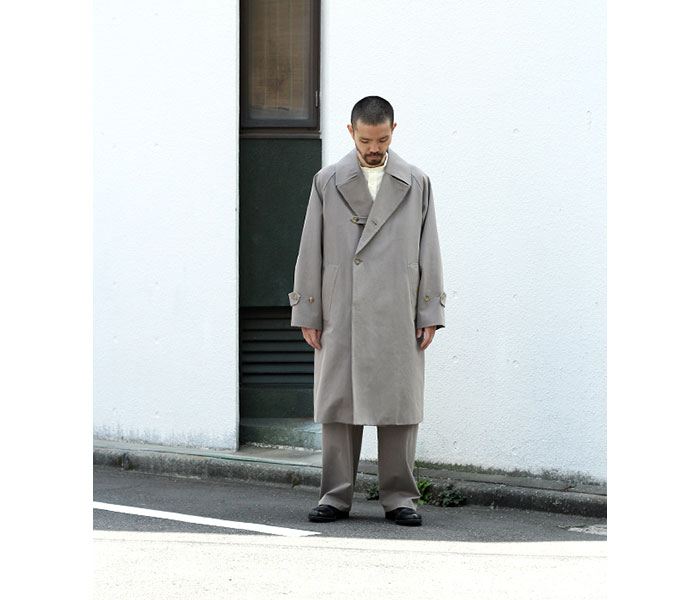 ULTERIORの傑作。CHAMBRAY GABARDINE OVER COATも明日販売。 | andPheb