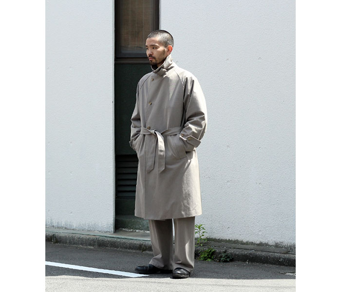 ULTERIORの傑作。CHAMBRAY GABARDINE OVER COATも明日販売。 | andPheb