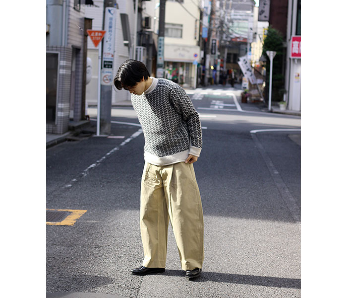 1本持っておきたいワイドパンツ。＃STUDIO NICHOLSON | andPheb Staff Blog