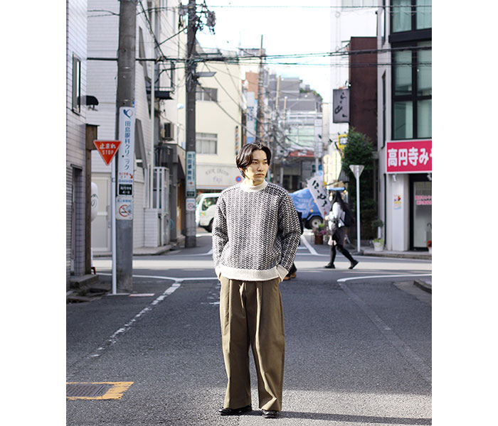 size…MSTUDIO NICHOLSON パンツ