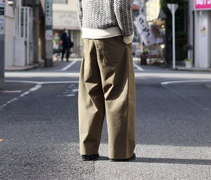 1本持っておきたいワイドパンツ。＃STUDIO NICHOLSON | andPheb Staff Blog