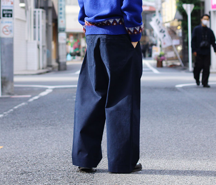 1本持っておきたいワイドパンツ。＃STUDIO NICHOLSON | andPheb Staff Blog