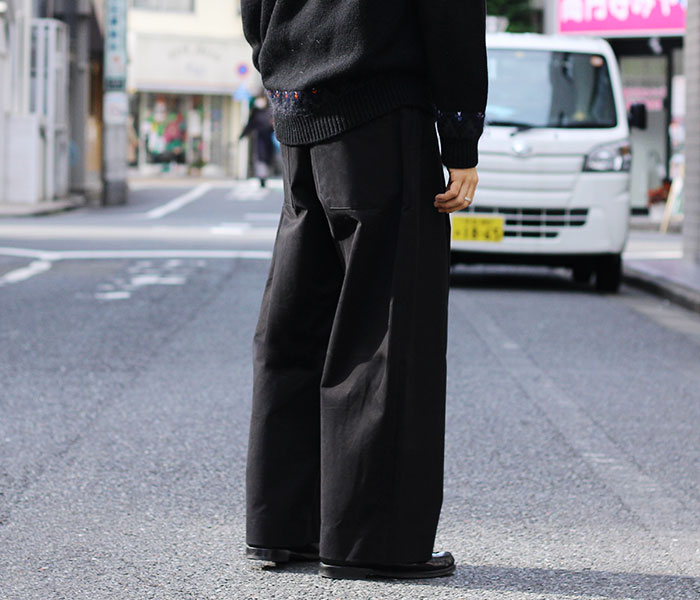 1本持っておきたいワイドパンツ。＃STUDIO NICHOLSON | andPheb Staff Blog