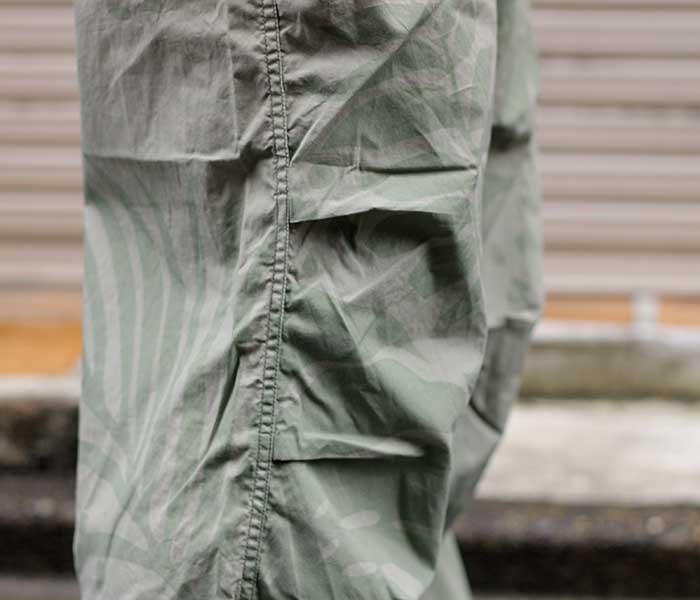 ○エンジニアードガーメンツ OverPant オリーブコットンリップストップ S-