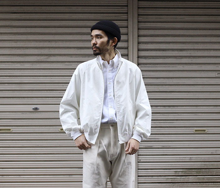 HERILL 22ss Chino Weekendjacket ネイビー 3 humans.com.co