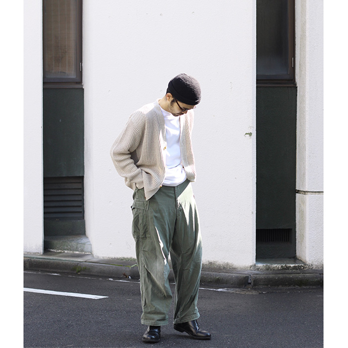 A.PRESSE/アプレッセ Silk linen Cardigan - トップス