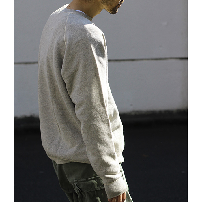 A.PRESSE Vintage Washed スウェット 1 オートミール-