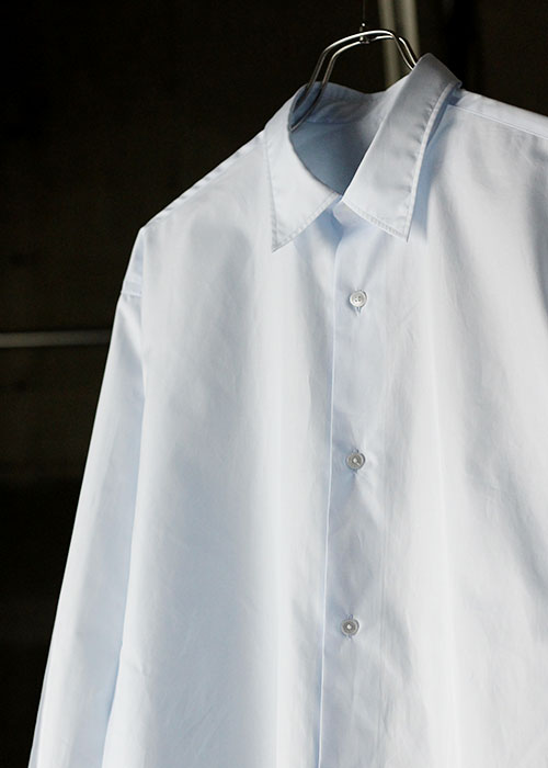 アプレッセ apresse 22aw レギュラーカラーシャツ white - シャツ
