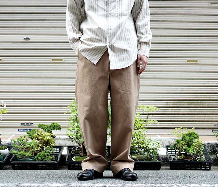 ULTERIOR ,備前ギャバジンのCAPとPANT。 | andPheb Staff Blog