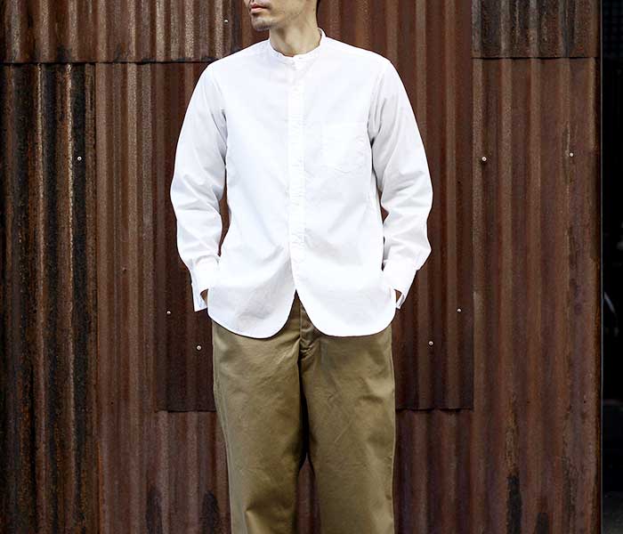 WORKERS,Band Collar Shirt． | andPheb Staff Blog