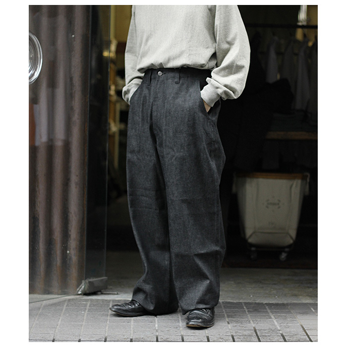 E.TAUTZ [イートウツ] 22SS Wide Trousers-