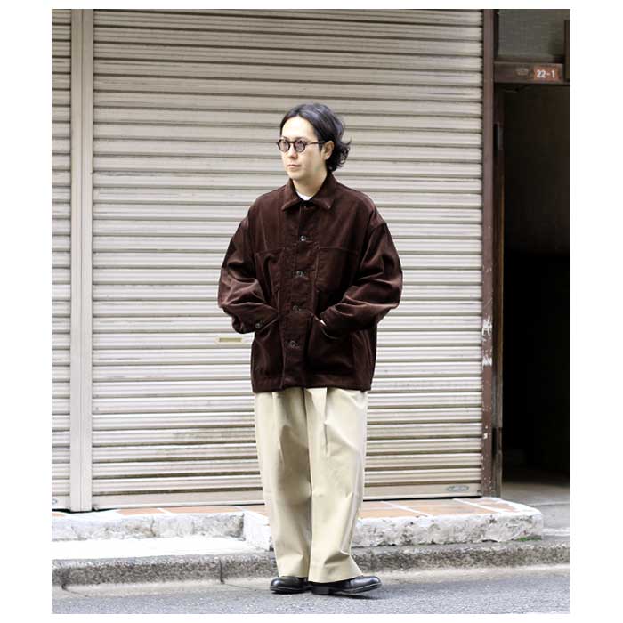 22AW INTERIM ハイパービッグコーデュロイJK-