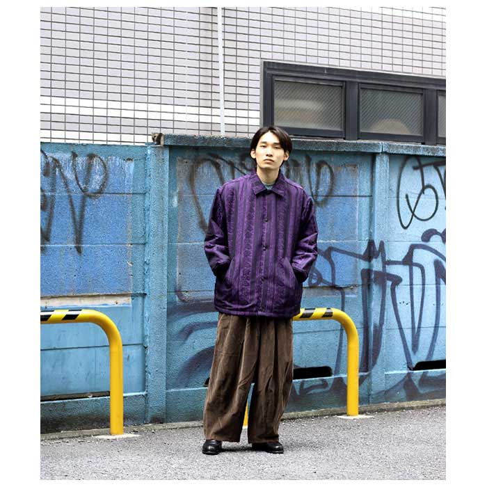 NEEDLES,Coach Jacket。迫力のペイズリーストライプをいつものスタイルに。 | andPheb Staff Blog