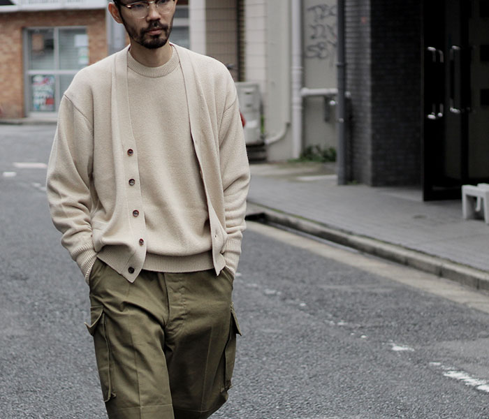 最高の着心地。HERILL GOLDENCASH CASHMERE CARDIGAN | andPheb Staff Blog