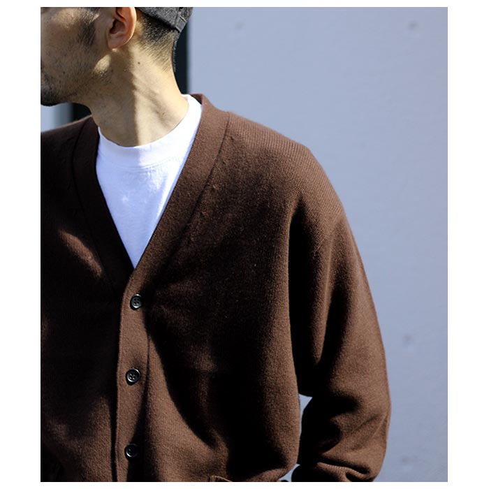 最高の着心地。HERILL GOLDENCASH CASHMERE CARDIGAN | andPheb Staff Blog