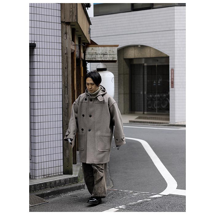 andPheb. 2022-23 COAT. 【#7 HERILL Blacksheep Dufflcoat