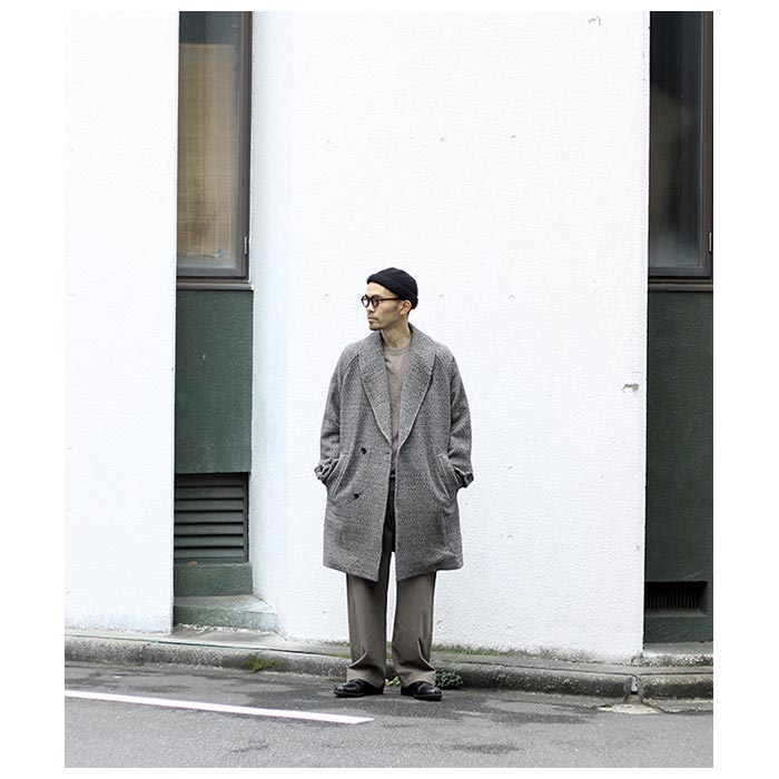 ULTERIOR,WOOL SILK TWEED SHAWL COLLAR COAT. | andPheb Staff Blog