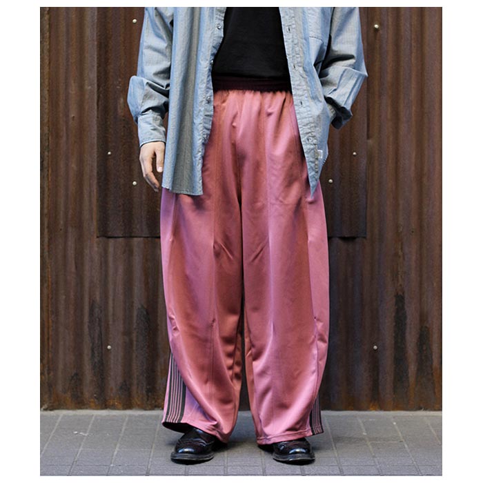 needles 23ss H.D. Track Pant SmokePink - スラックス