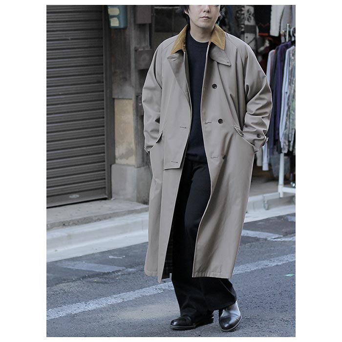 SCYE. Wool Cotton Gaberdine Storm Coat． | andPheb Staff Blog