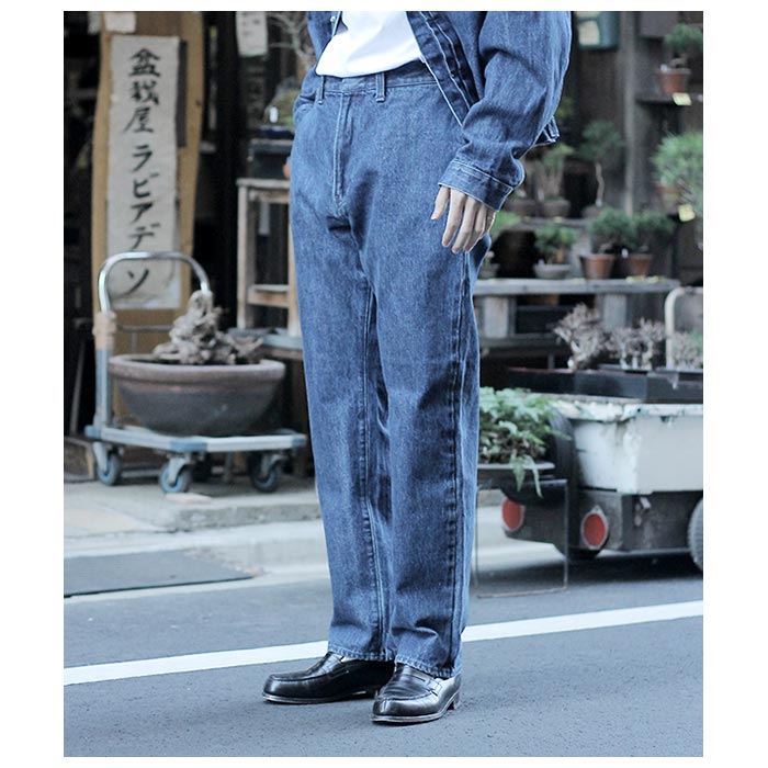 サウザンズ 1000S インビジブル 5ポケット ナローデニムパンツ
