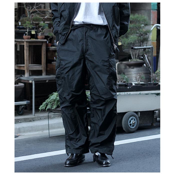 atlast&co ブラックシャンブレートラウザー　32 atlast&co ブラックシャンブレートラウザー 32 - メルカリ