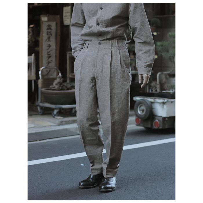 ノノット nonnotte 24AW ドレーピングクロッチボックスプリーツ