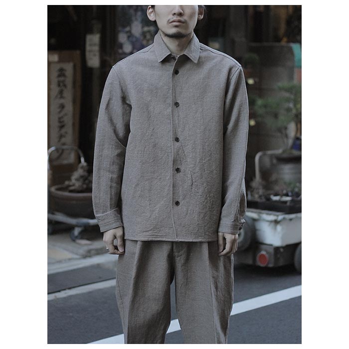ノノット NONNOTTE オーバーサイズド シャツ コート ジオ