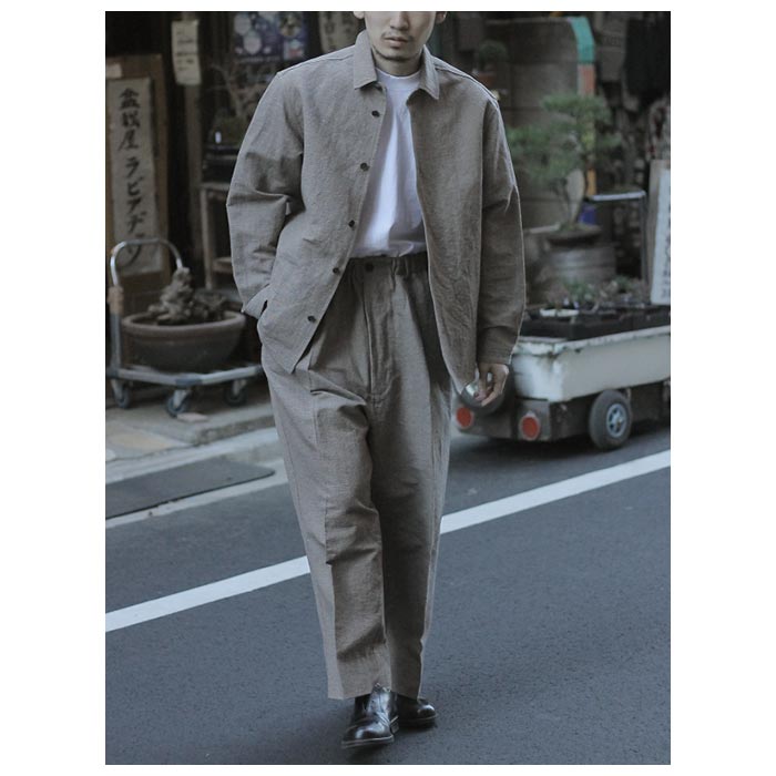 ノノット NONNOTTE オーバーサイズド シャツ コート ジオ
