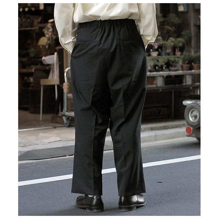 ヘリンボーン クロスタック ワイドパンツ chw24a042