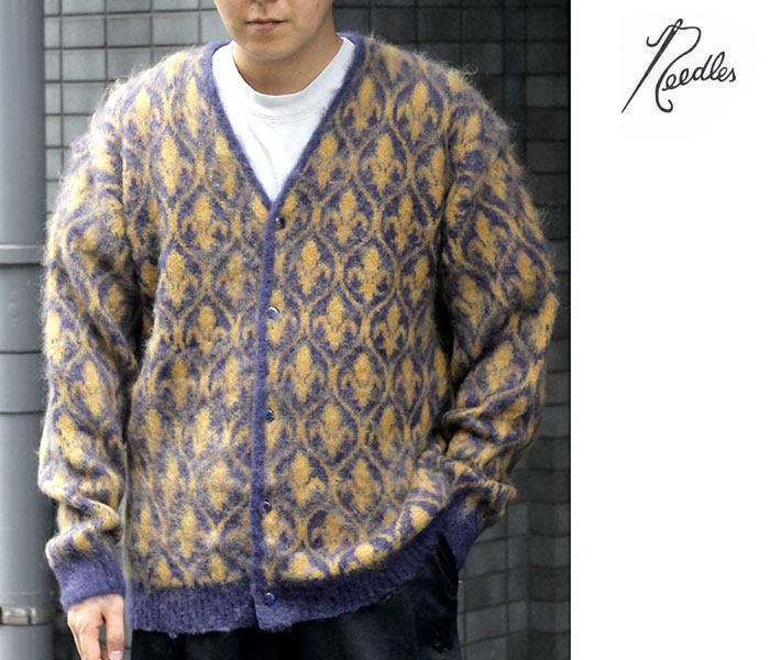 ニードルズ NEEDLES オーナメント モヘア カーディガン Mohair ニードルズ NEEDLES オーナメント モヘア カーディガン Mohair